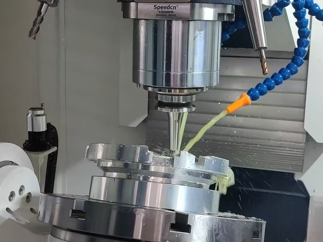 Milling setup and tool access