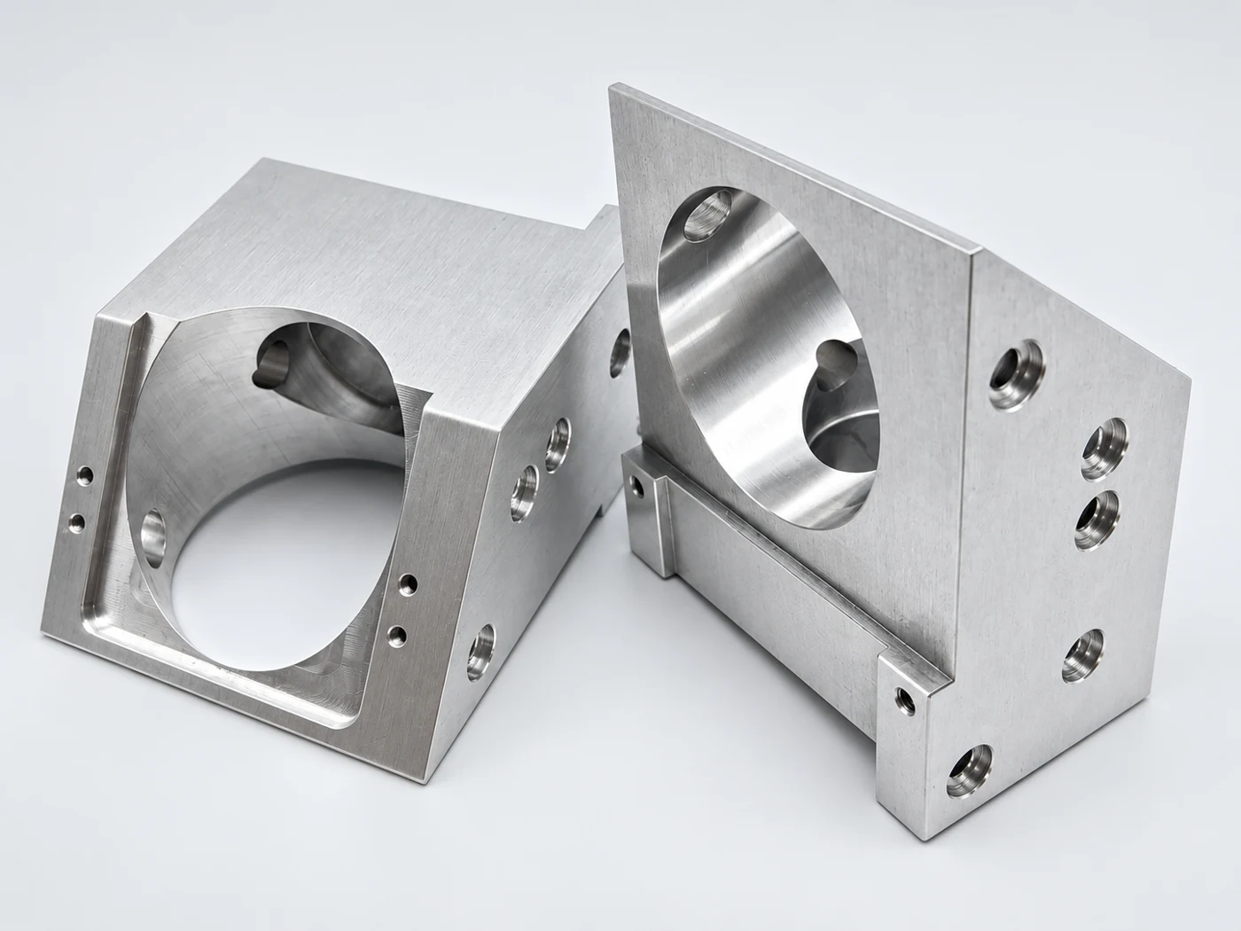 Right-angle mounting structures