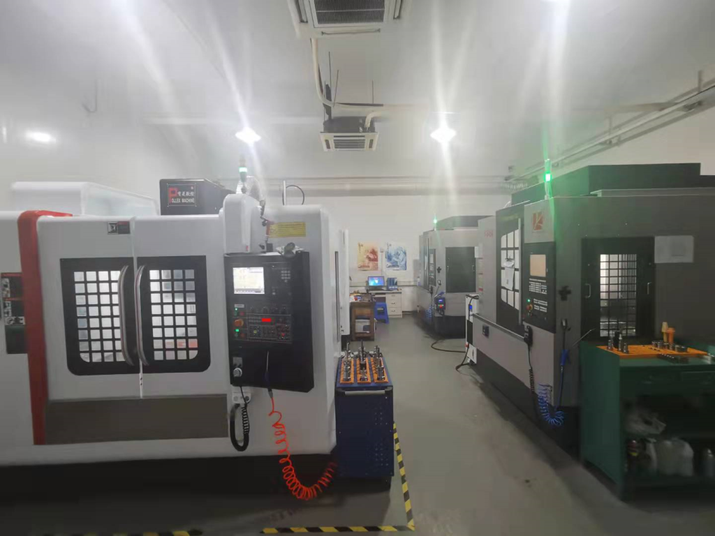 CNC machining area