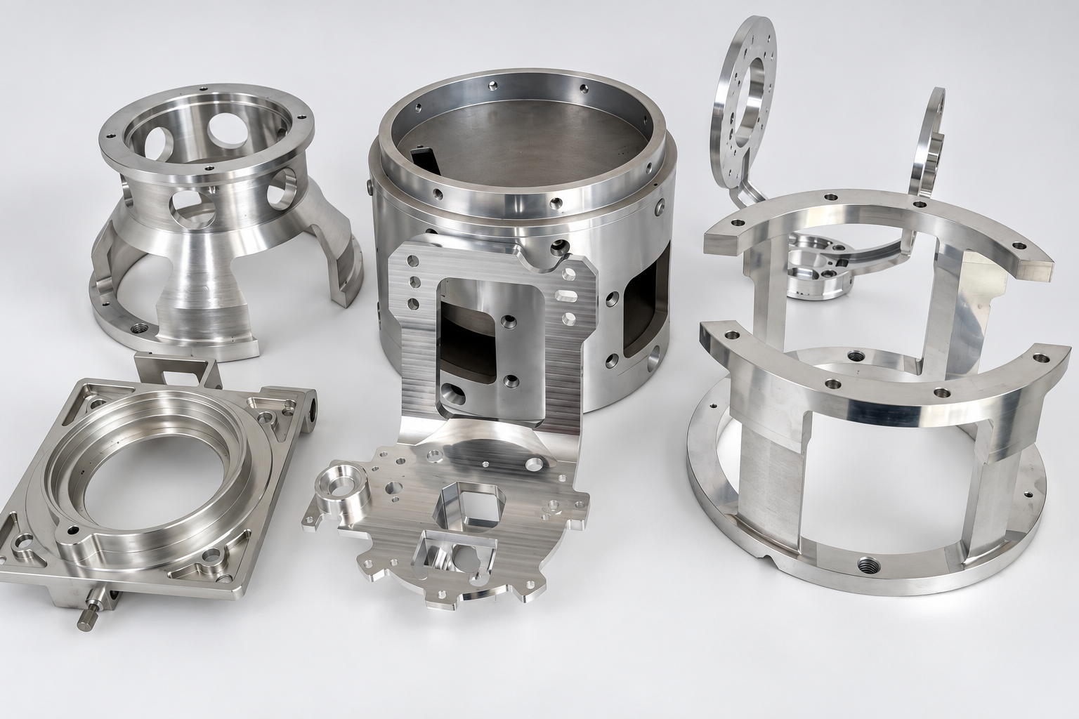 Machined structural component samples