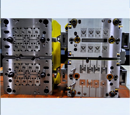 Multi-cavity mould assemblies
