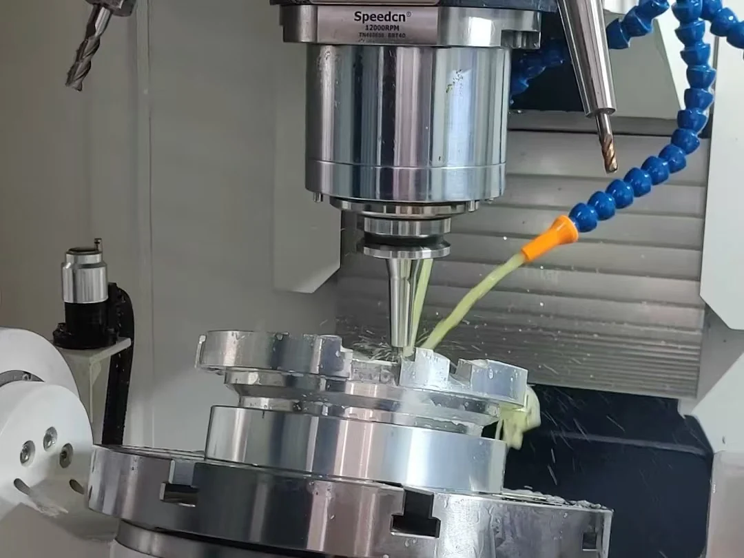 Milling setup and tool access