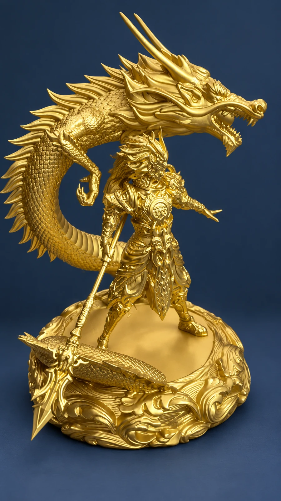 Sculptural sample · gold-colour surface detail